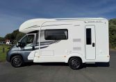 2024 Auto-Trail Imala 615 exterior view of the habitation door.