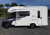 2024 Auto-Trail Imala 615 exterior view of the habitation door.