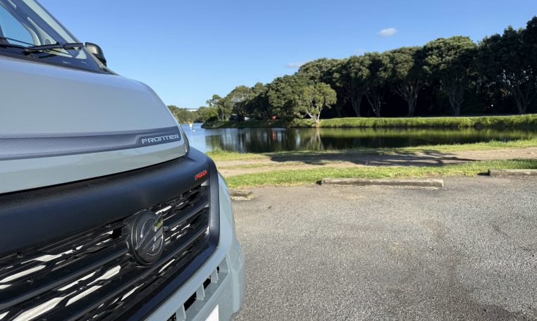 2024 Auto-Trail Frontier Scout exterior view showing the fiat badge.