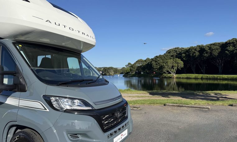 2024 Auto-Trail Frontier Scout exterior view showing the fiat badge.