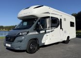 Auto-Trail Scout Motorhome exterior view next to a lake