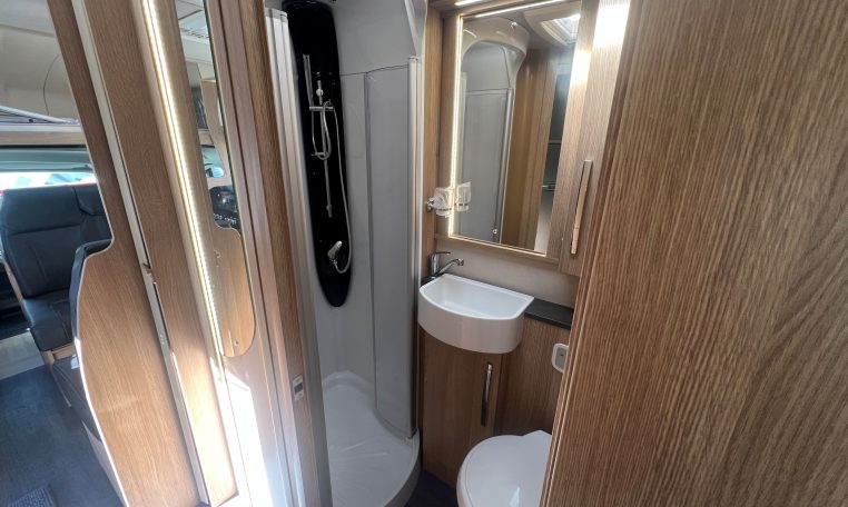 2024 Auto-Trail Frontier Scout interior view of the bathroom.