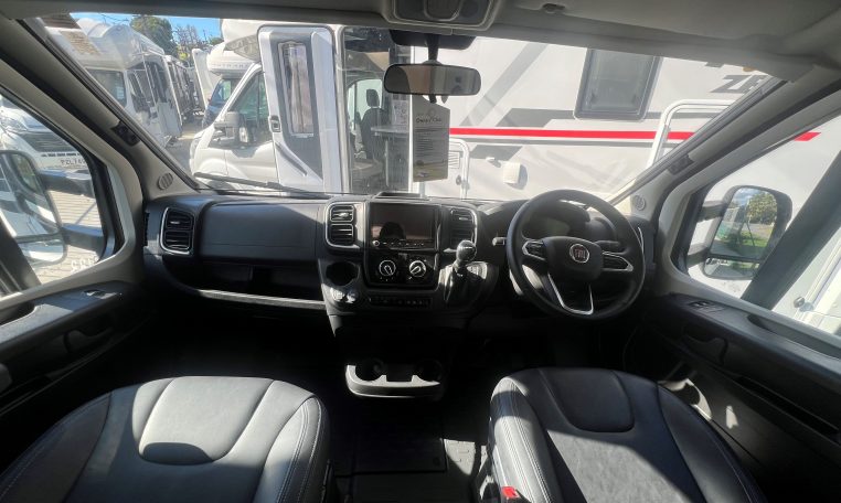 2024 Auto-Trail Frontier Scout interior view of the front cab.