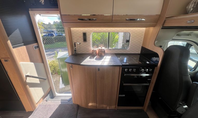 2024 Auto-Trail Frontier Scout interior view of the kitchen.