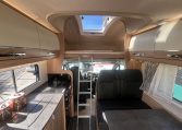 2024 Auto-Trail Frontier Scout interior view of the ladder leading up to the luton bed.