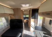 2024 Auto-Trail Frontier Scout interior view showing the skylight.