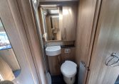 2024 Auto-Trail Frontier Scout interior view showing the toilet and handbasin.
