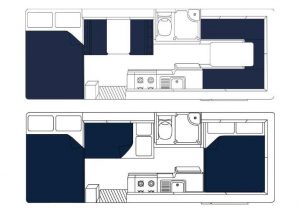 2024 Mercedes-Benz Kea Platinum Elite floorplan showing the interior layout.