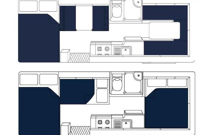 2024 Mercedes-Benz Kea Platinum Elite floorplan showing the interior layout.