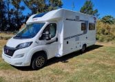 Fiat Ducato Pilote P696U exterior profile view.