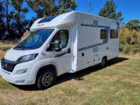 Fiat Ducato Pilote P696U exterior profile view.