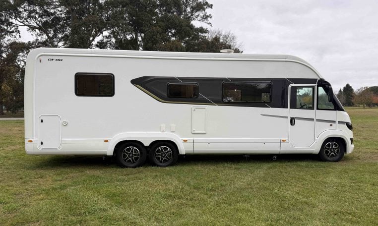 2024 autotrail gf88 exterior drivers side profile