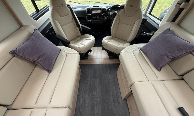 2024 autotrail gf88 interior front lounge