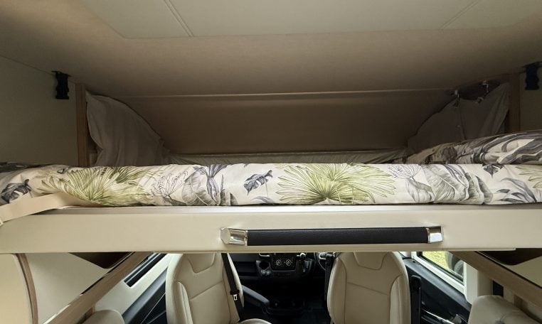 2024 autotrail gf88 interior drop down bed