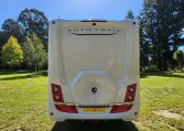 2025 Auto-Trail Comanche exterior showing the rear side of the motorhome.