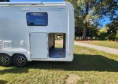 2025 Auto-Trail Comanche motorhome exterior showing the rear boot locker.