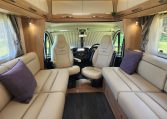 2025 Auto-Trail Comanche interior view of the motorhome front lounge.