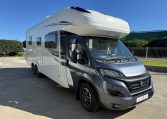 2025 Auto-Trail Frontier Comanche motorhome exterior showing the driver's side.