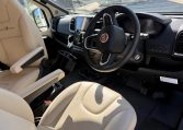 2025 Auto-Trail Frontier Comanche interior view showing the steering wheel in the cab.