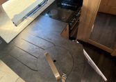 2025 Auto-Trail Frontier Comanche interior view showing the kitchen bench.