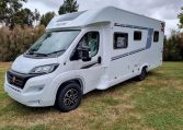 Fiat Ducato Pilote P740FC motorhome exterior profile view.