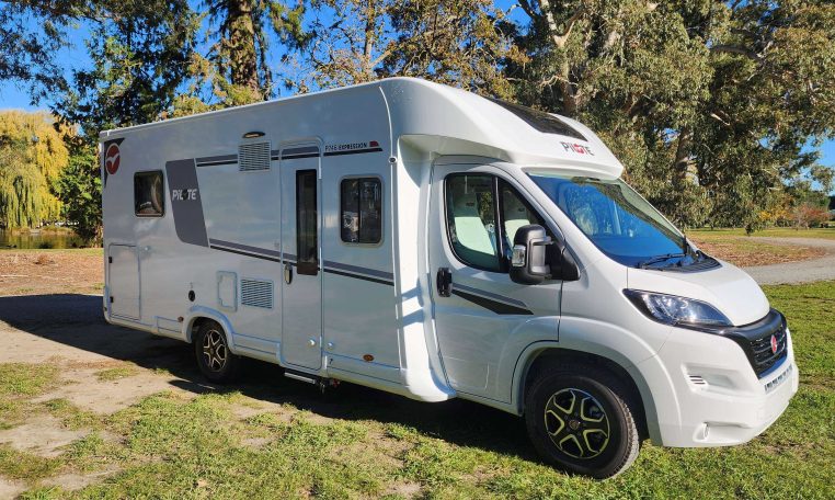 2025 Fiat Ducato Pilote P746FC exterior view of the driver's side.