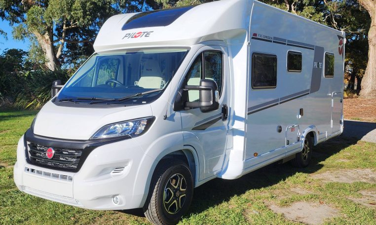 2025 Fiat Ducato Pilote P746FC exterior profile view.
