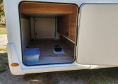 2025 Fiat Ducato Pilote P746FC exterior view of the rear locker.