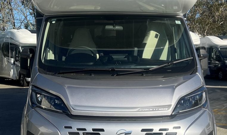 2026 Auto-Trail Delaware HB exterior view of the front cab.