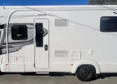 2026 Auto-Trail Delaware HB exterior view of the habitation door.