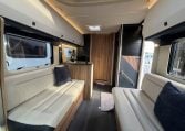 2026 Auto-Trail Frontier Delaware motorhome interior with the bedroom door closed for privacy.