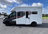 2026 Auto-Trail F-Line F62 motorhome exterior view showing the habitation door.