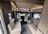 2026 Auto-Trail F-Line F62 motorhome interior showing the cab swivel seats.
