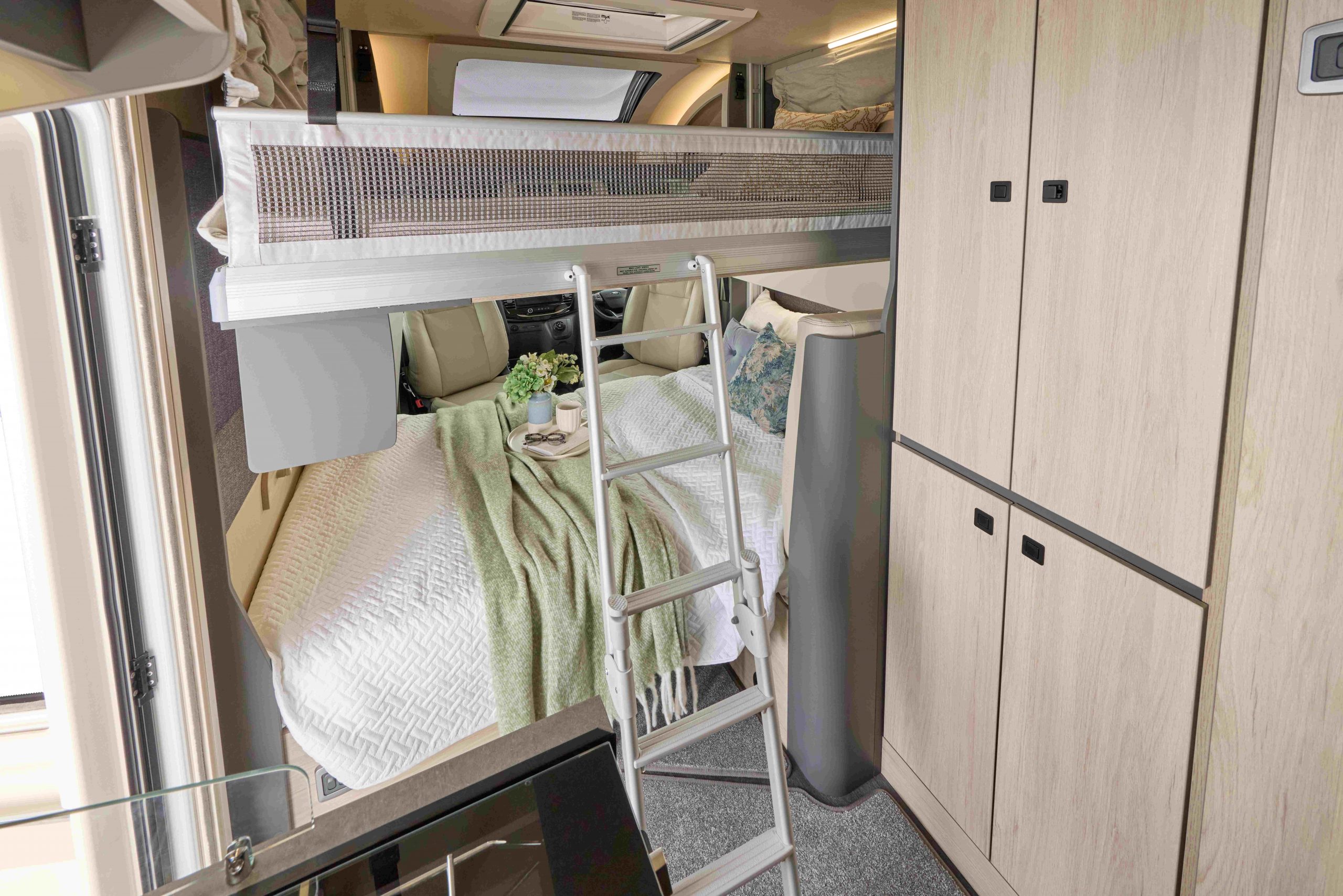 2026 - Auto-Trail F-Line F62 - Interior Elevated Drop down Bed 2026 - Auto-Trail F-Line F62 - Interior Elevated Drop down Bed