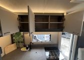 2026 Auto-Trail F-Line F62 motorhome interior showing the kitchen overhead storage.