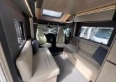 2026 Auto-Trail F-Line F62 motorhome interior showing the front lounge bench seating.