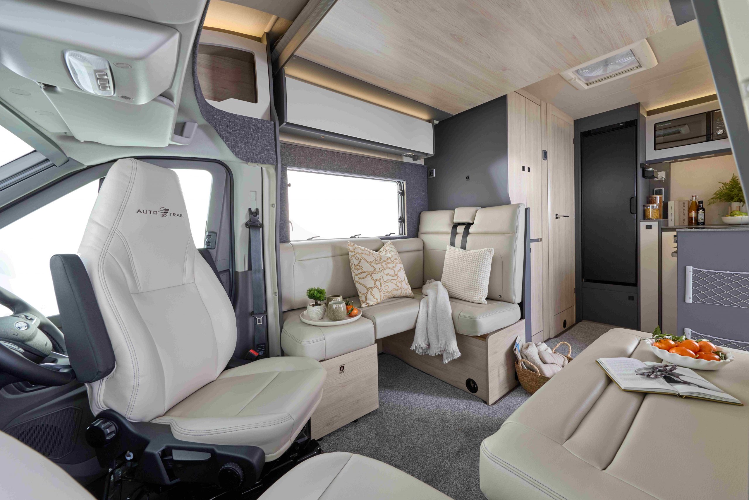 2026 - Auto-Trail F-Line F62 - Interior Luxury Upholstery 2026 - Auto-Trail F-Line F62 - Interior Luxury Upholstery