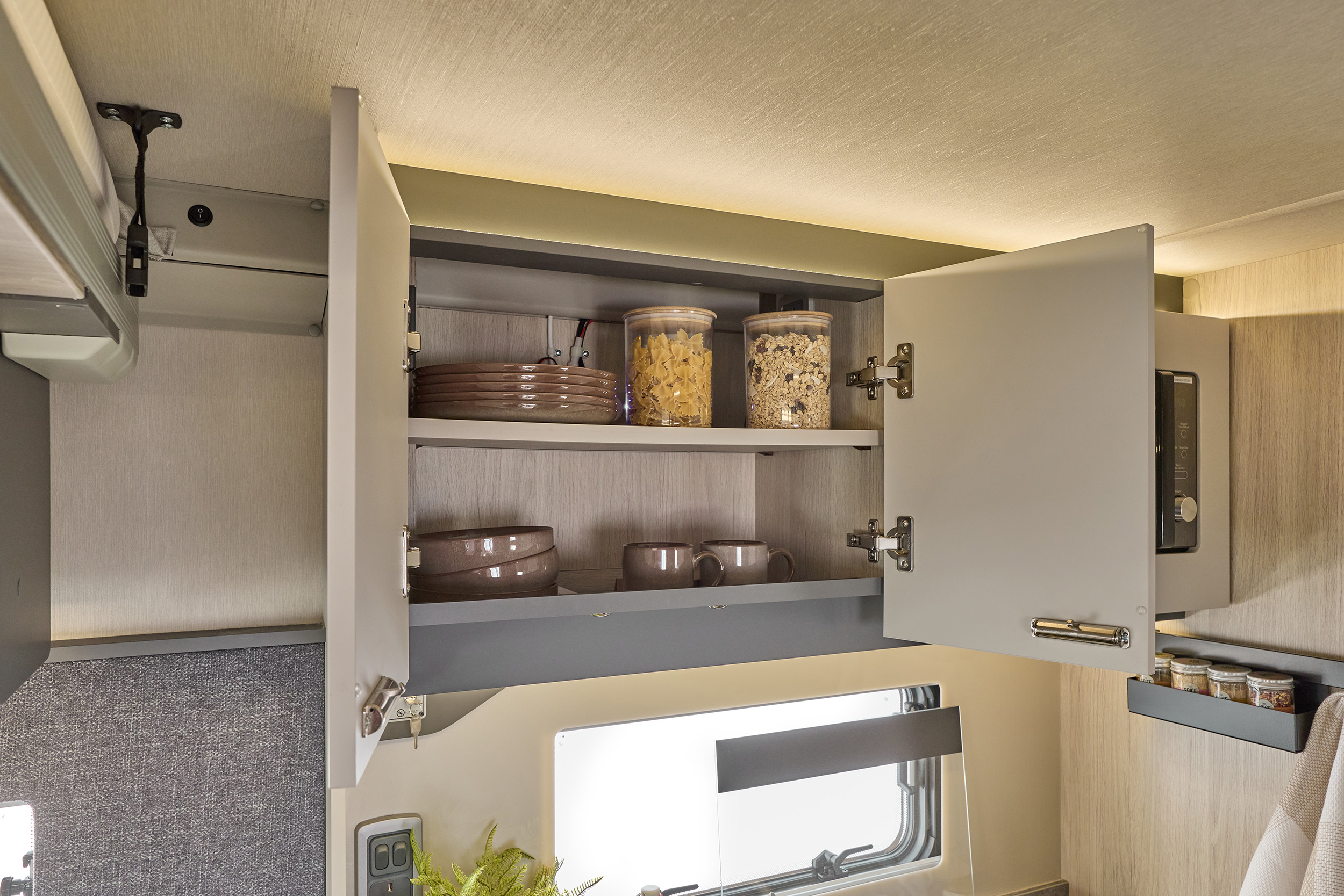 2026 - Auto-Trail - F-Line - F67 - Interior Overhead Cabinetry 2026 - Auto-Trail - F-Line - F67 - Interior Overhead Cabinetry