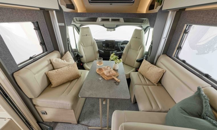 2026 - Auto-Trail F-Line F70 - Interior Front Drop Down Bed