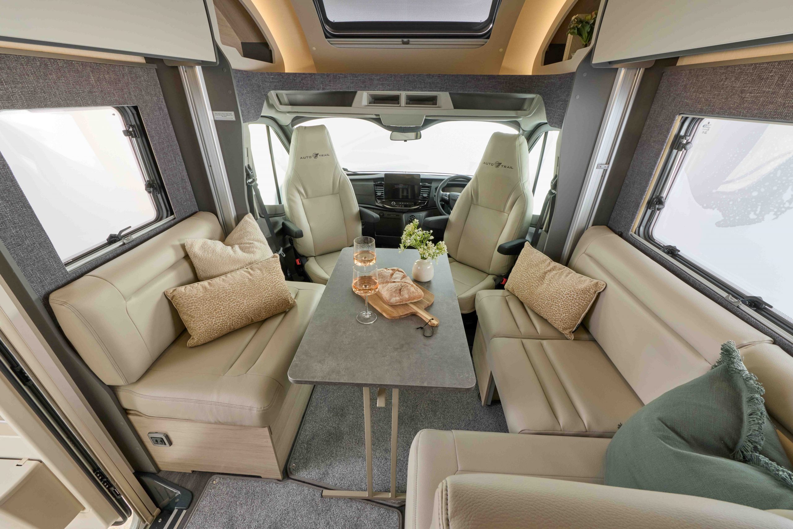 2026 - Auto-Trail F-Line F70 - Interior Front Drop Down Bed