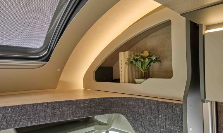 2026 - Auto-Trail F-Line F70 - Interior Front Shelving