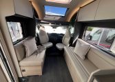 2026 Auto-Trail F-Line F70 interior view showcasing the cab swivel seats.