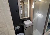 2026 Auto-Trail F-Line F70 motorhome interior view showing the separate shower.