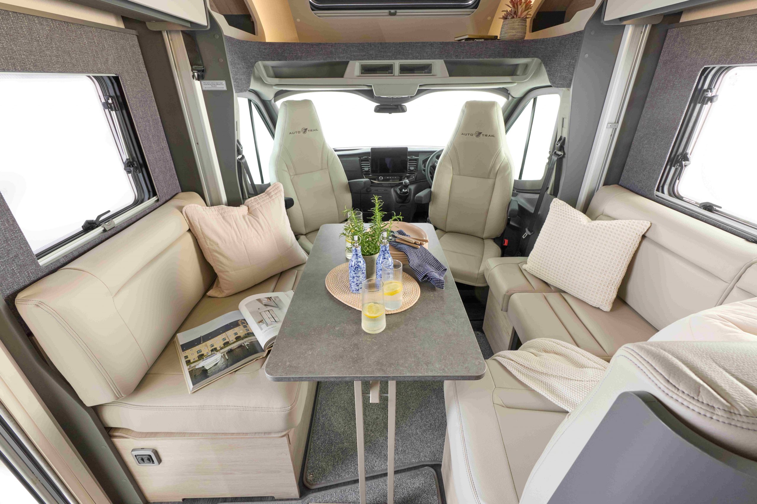 026 - Auto-Trail - F-Line - F74 - Interior Front Dining Table