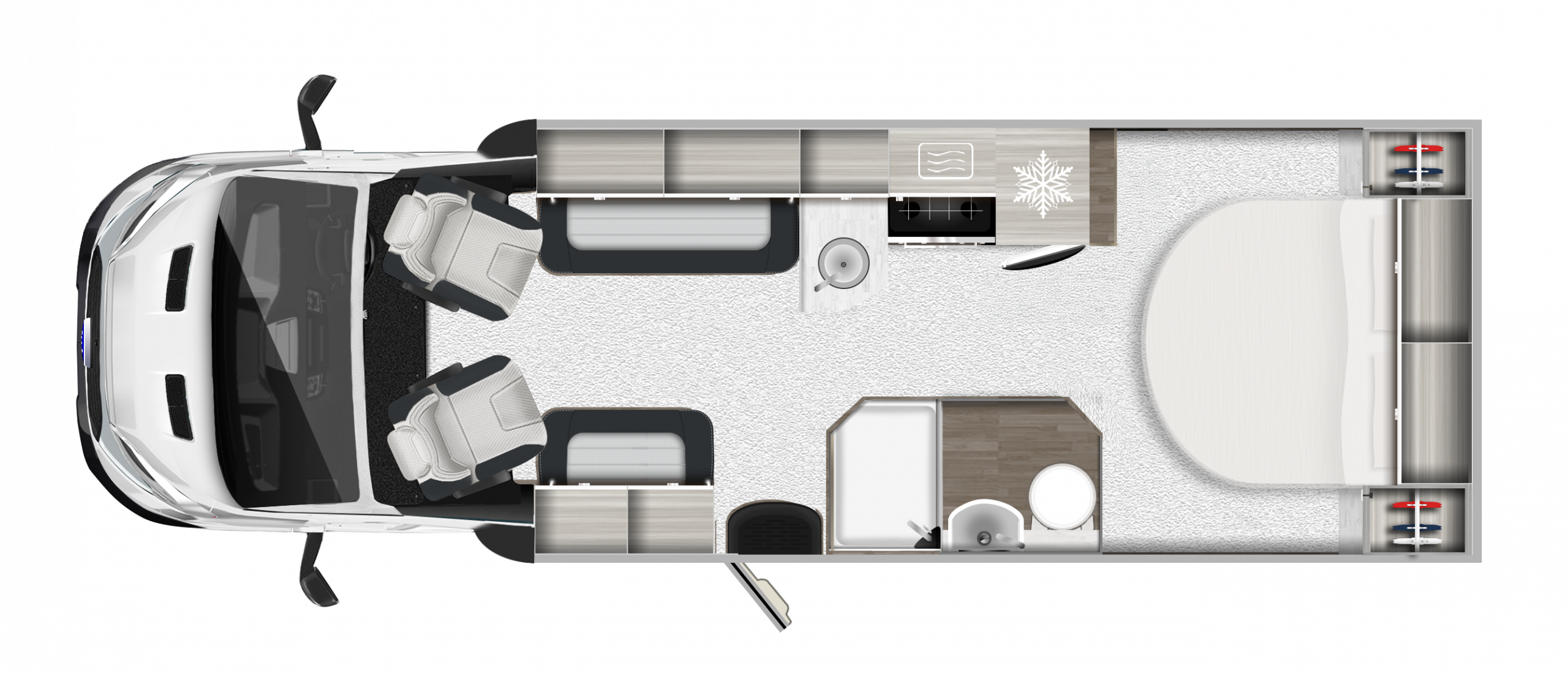 Auto-Trail F74 Layout