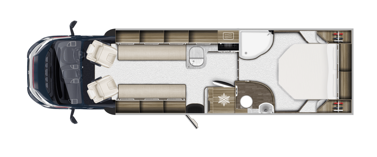 2026 - Auto-Trail - Frontier Comanche - Layout