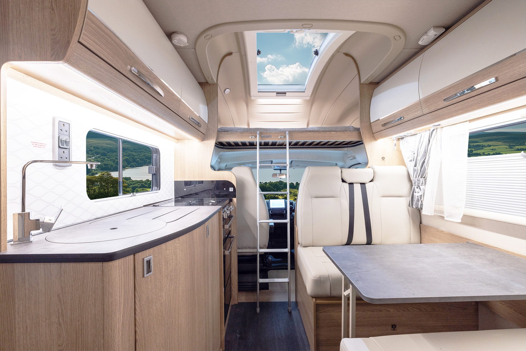 2026 - Auto-Trail - Frontier Scout - Interior Front Dining 2026 - Auto-Trail - Frontier Scout - Interior Front Dining