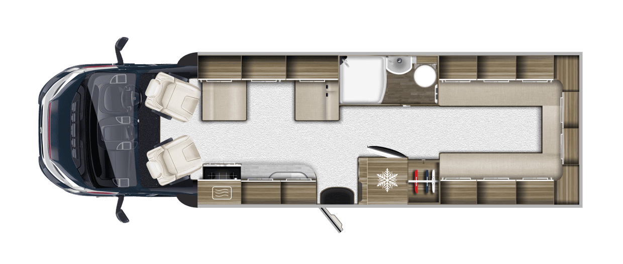 2026 - Auto-Trail - Frontier Scout - Layout