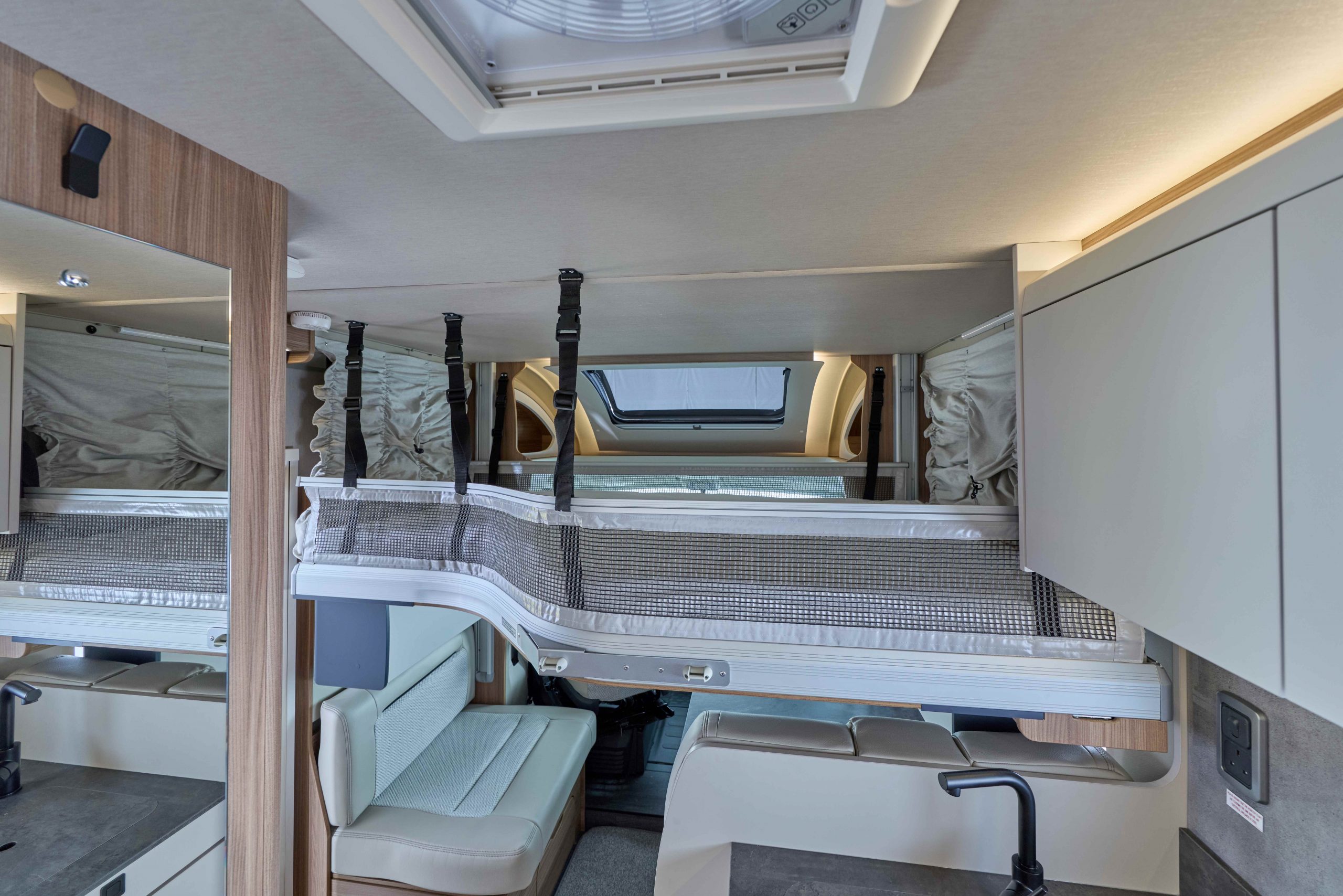 2026 - Auto-Trail Imala 730 - Interior Drop Down Bed 2026 Auto Trail Imala 730 interior with drop down bed