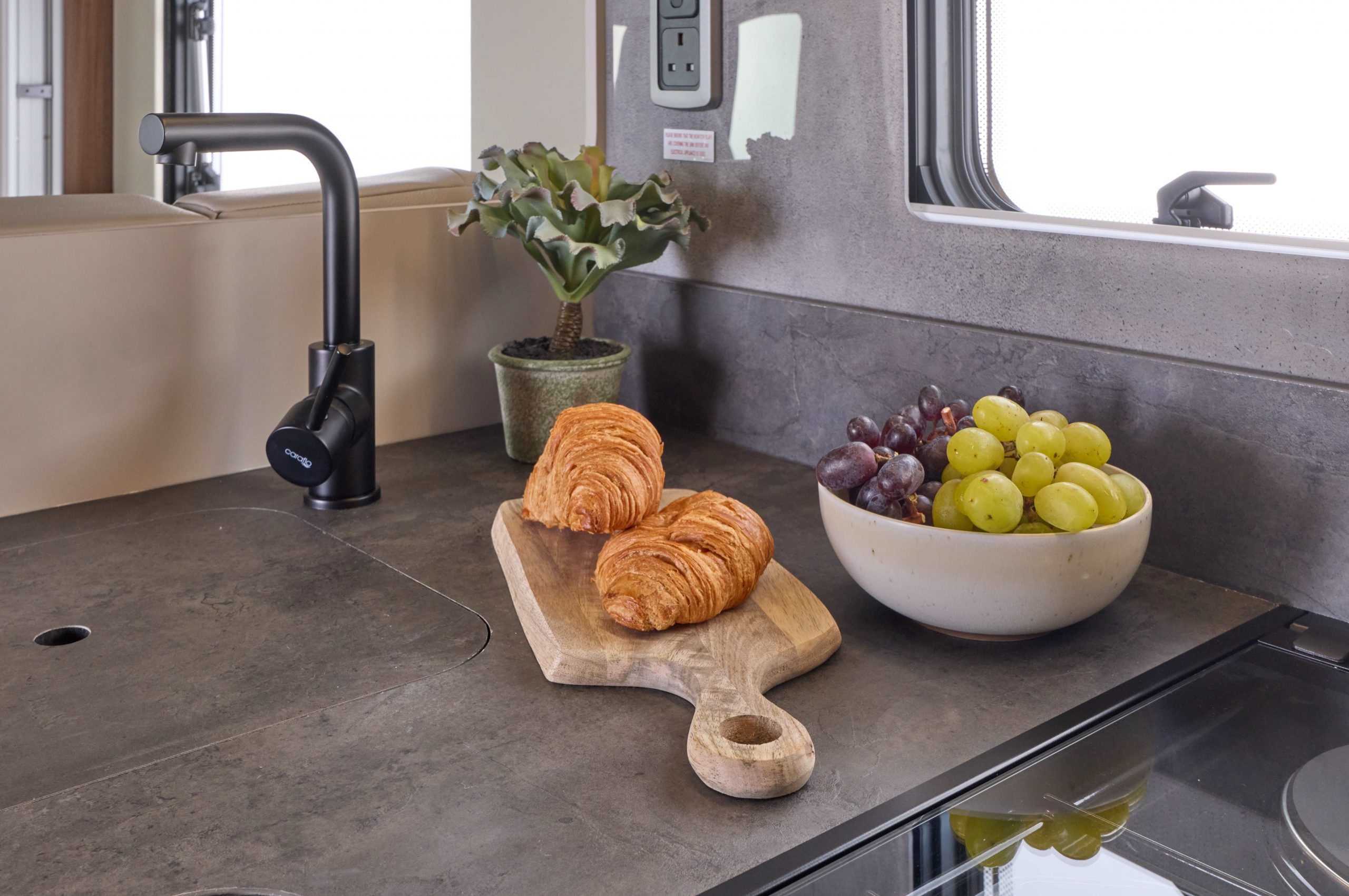2026 - Auto-Trail Imala 730 - Interior Kitchen 2026 Auto Trail Imala 730 interior warm kitchen interior colours